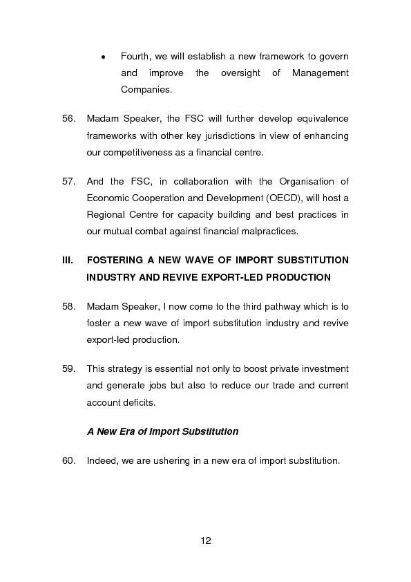 Budget Speech 2018-2019