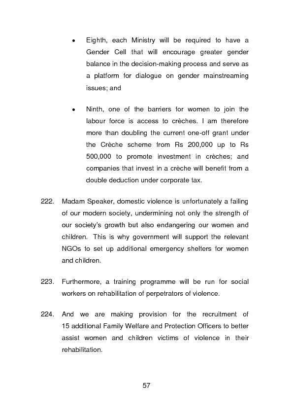 Budget Speech 2018-2019