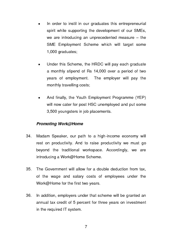 Budget Speech 2018-2019