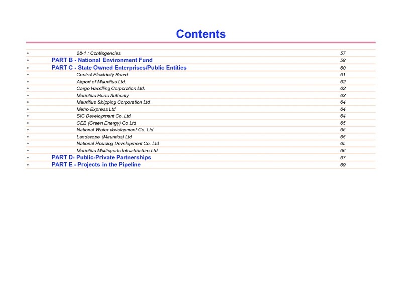 Public Sector Investment Programme 2018-2019