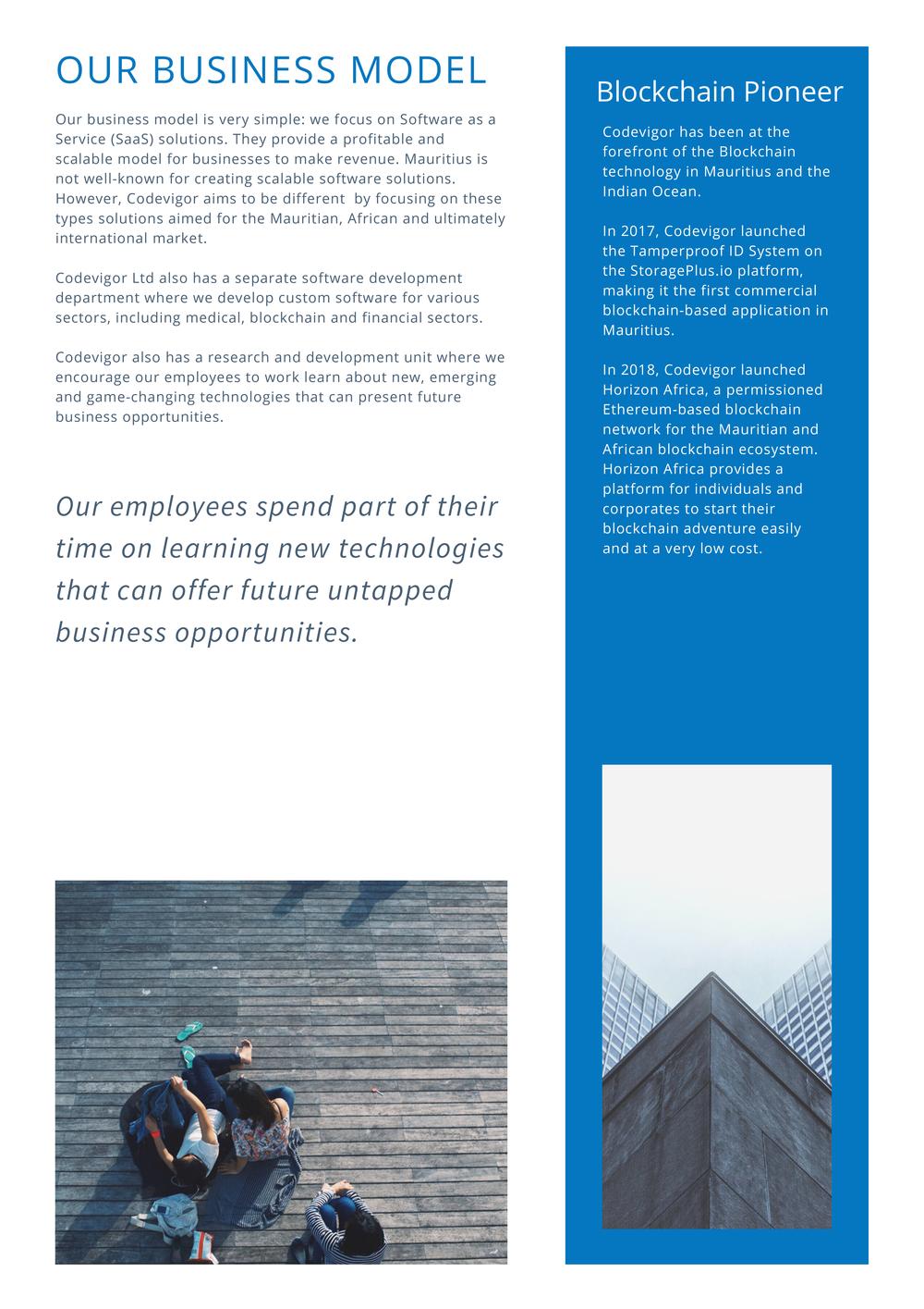 Codevigor Company Profile