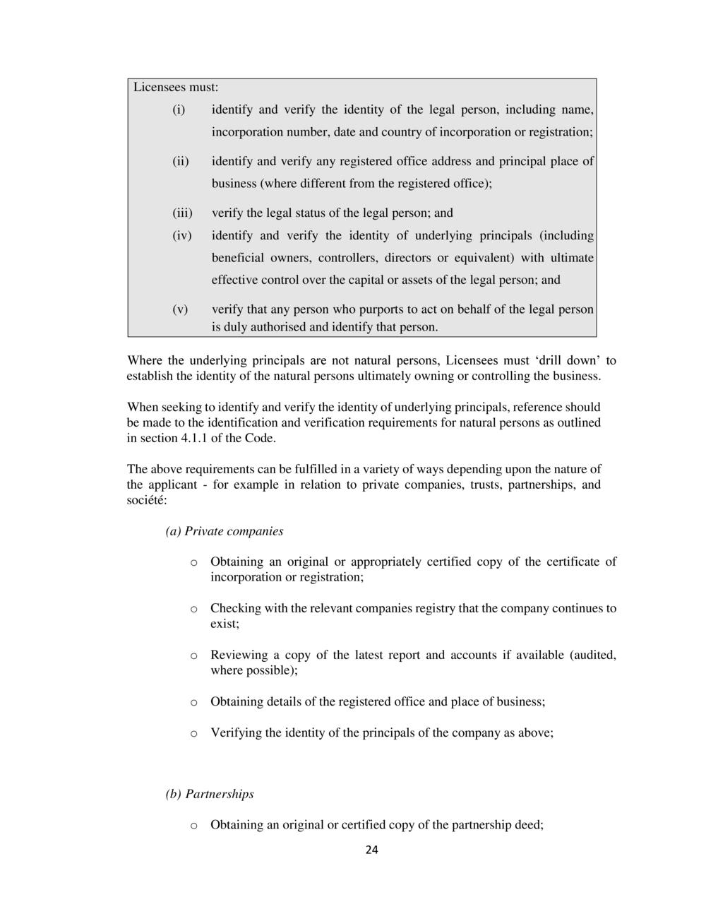 CODE ON THE PREVENTION of MONEY LAUNDERING & TERRORIST FINANCING - FSC