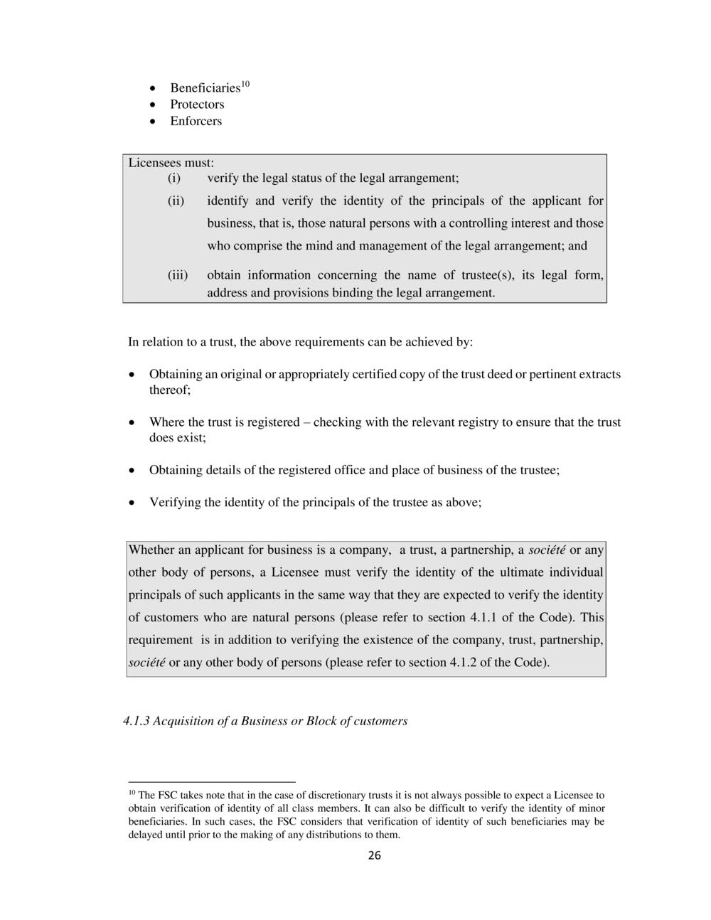 CODE ON THE PREVENTION of MONEY LAUNDERING & TERRORIST FINANCING - FSC