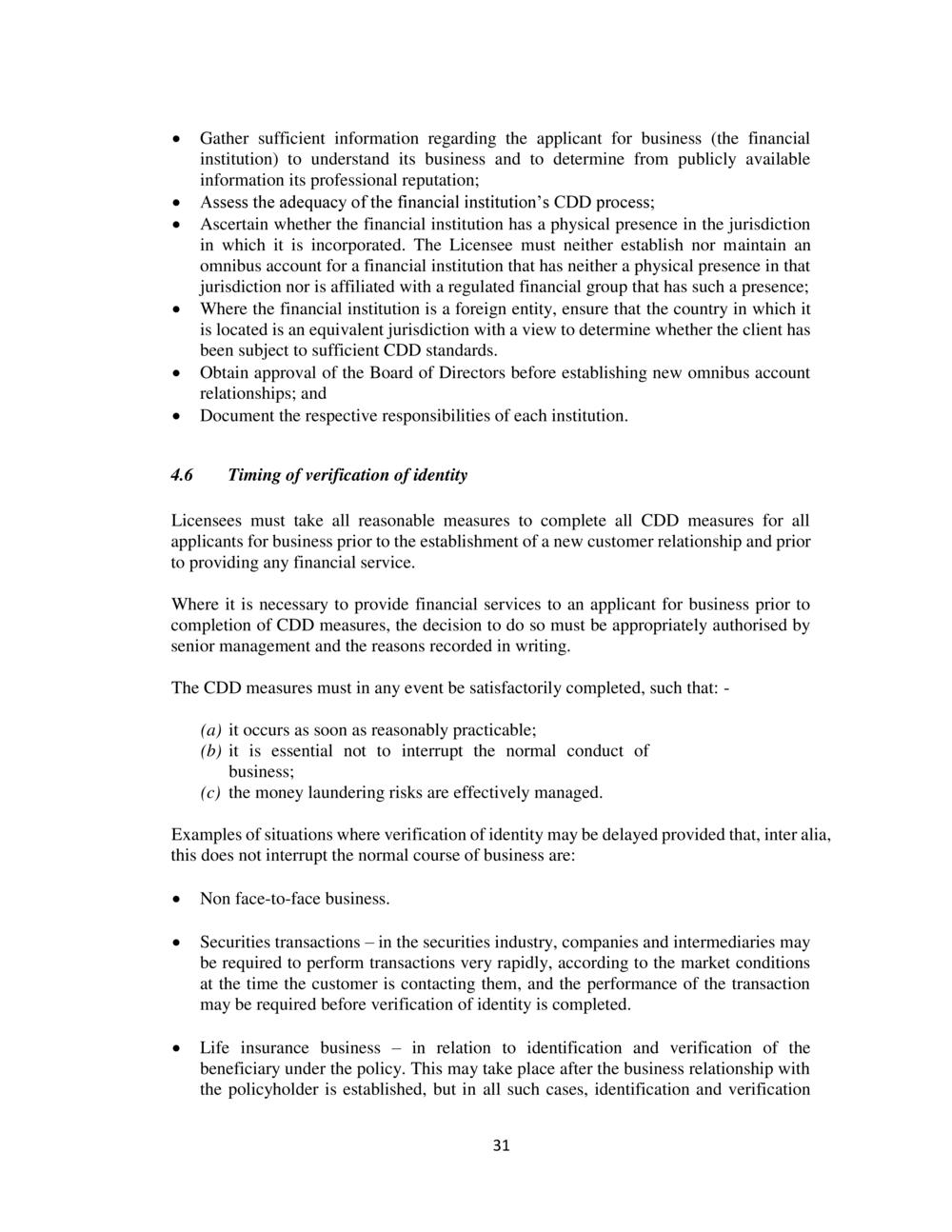 CODE ON THE PREVENTION of MONEY LAUNDERING & TERRORIST FINANCING - FSC