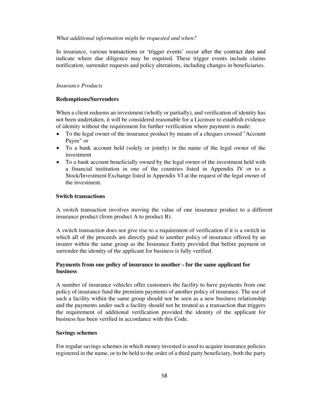 CODE ON THE PREVENTION of MONEY LAUNDERING & TERRORIST FINANCING - FSC