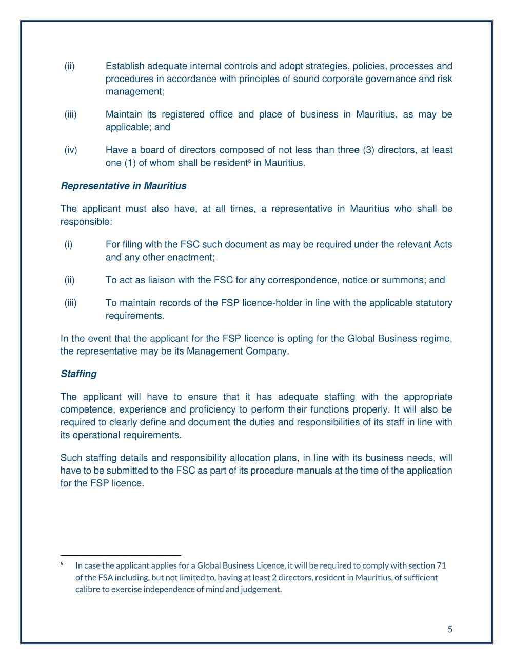 Consultation Paper - The FinTech Service Provider License