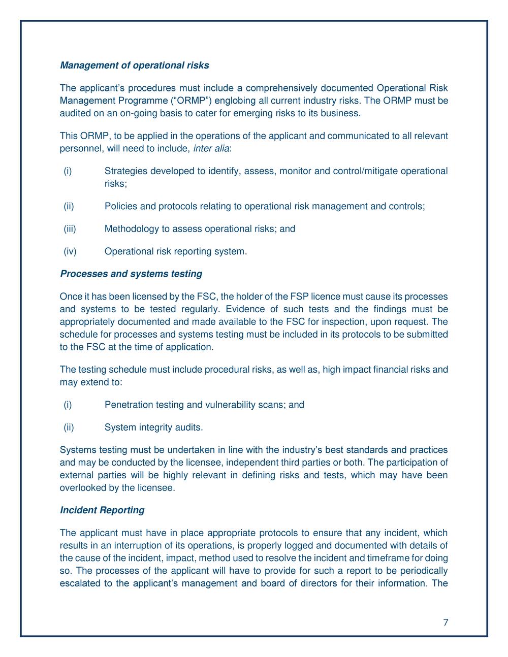 Consultation Paper - The FinTech Service Provider License