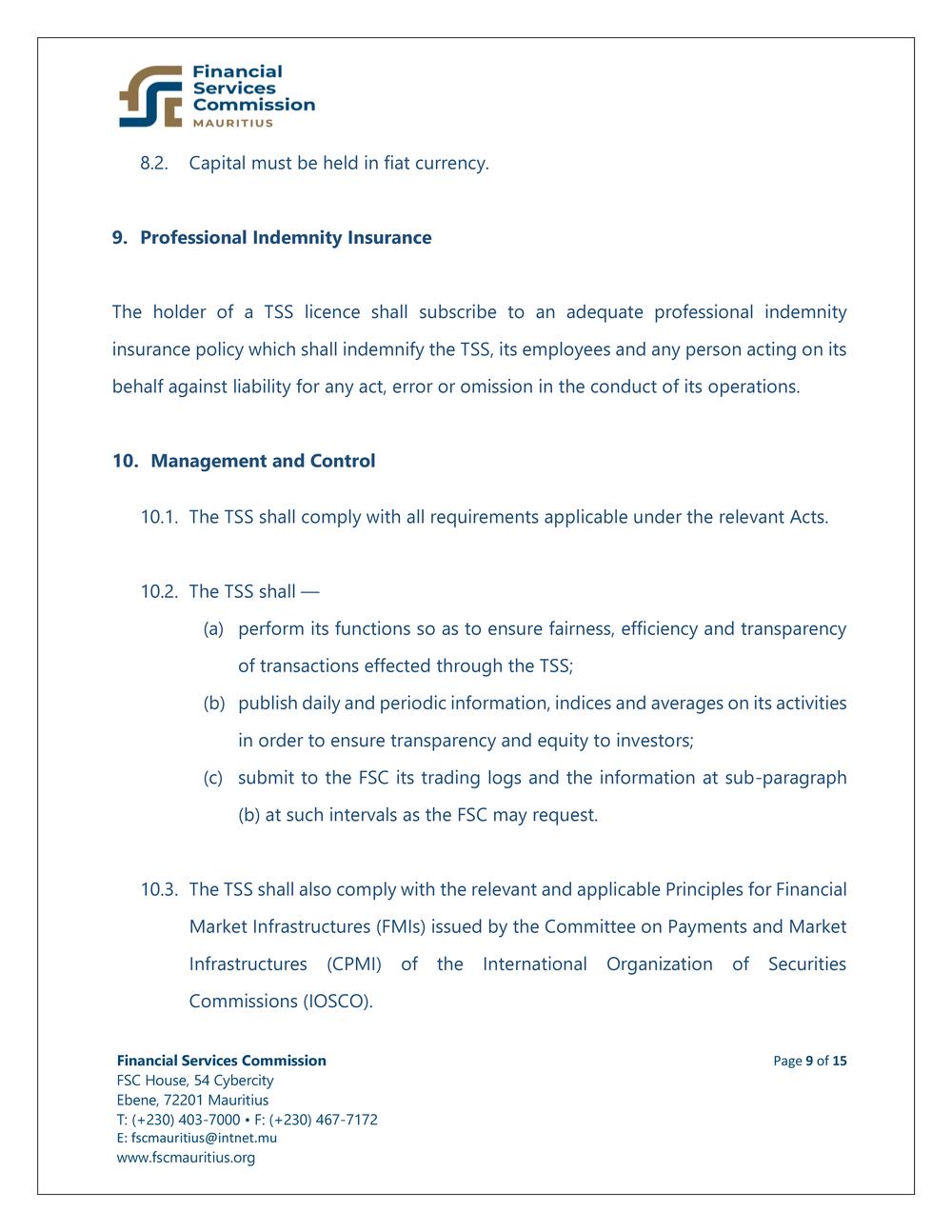 FSC Guidance Notes - Security Token Offerings and Security Token Trading Systems