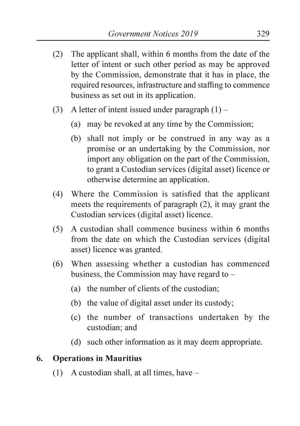 FSC Rules made by the Financial Services Commission under section 93 of the Financial Services Act