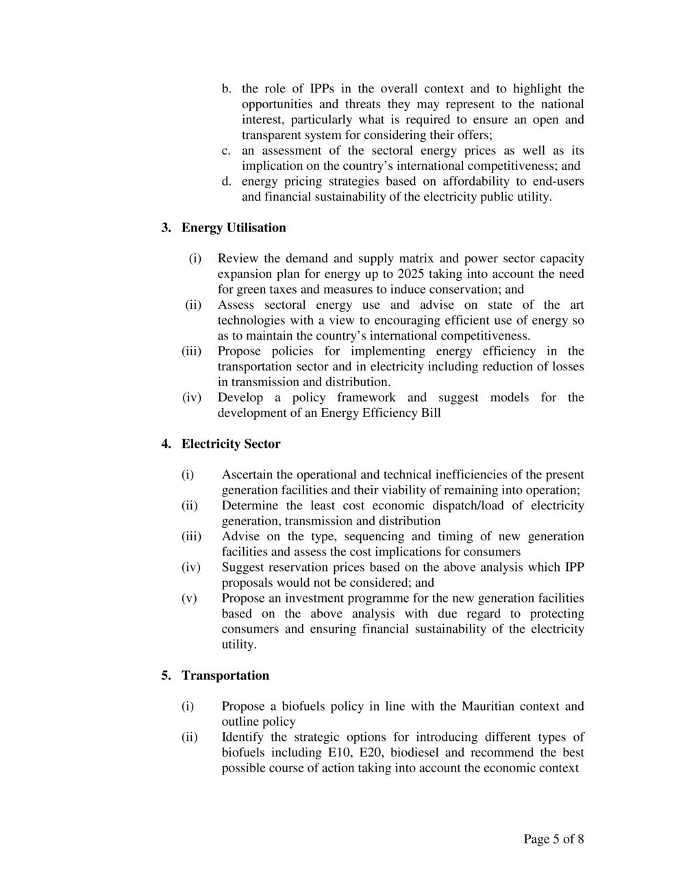 Outline of Energy Policy 2007-2025.