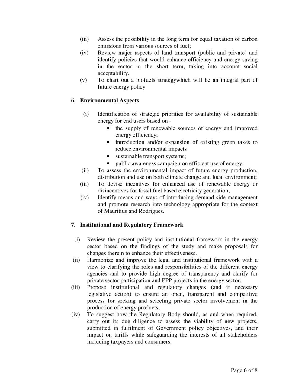 Outline of Energy Policy 2007-2025.