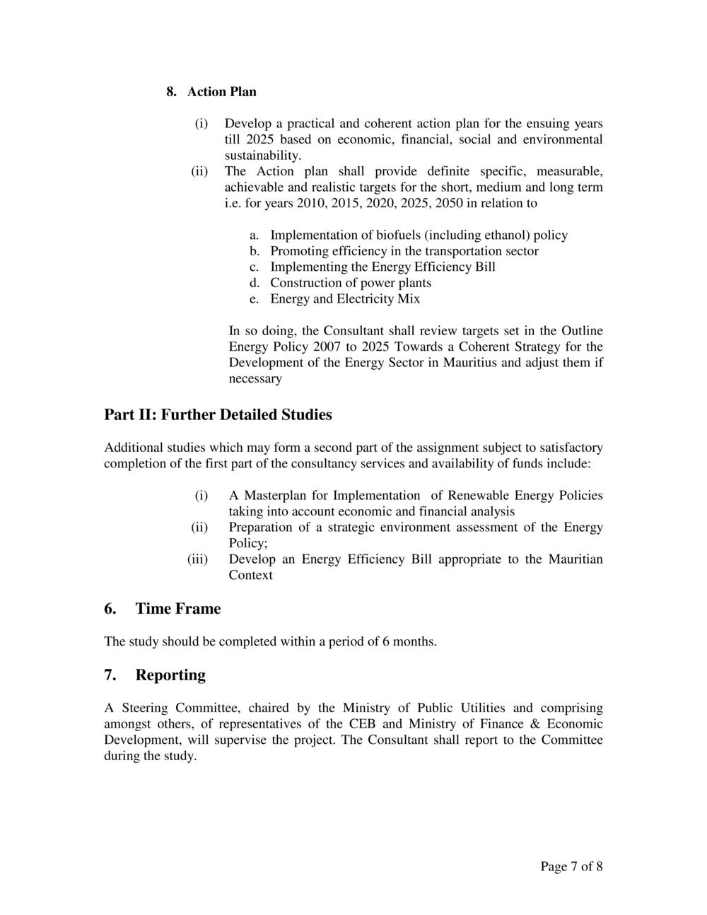 Outline of Energy Policy 2007-2025.