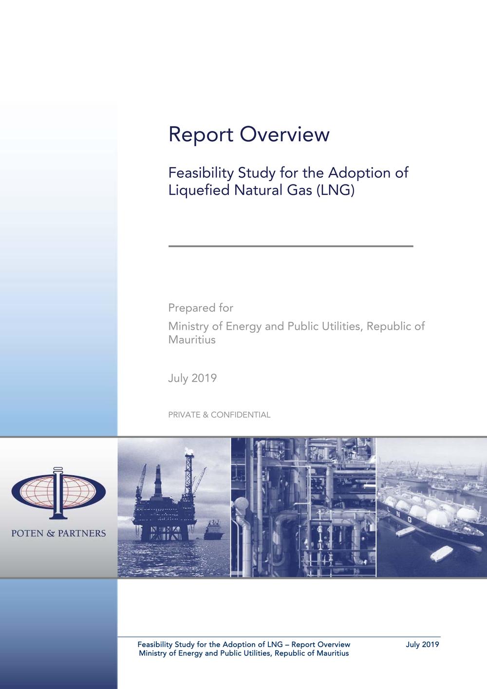 Report  Overview  Feasibility Study for the Adoption of Liquefied Natural Gas (LNG).