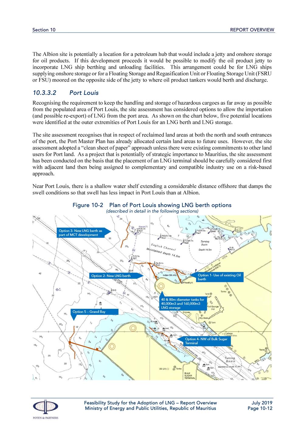 Report  Overview  Feasibility Study for the Adoption of Liquefied Natural Gas (LNG).