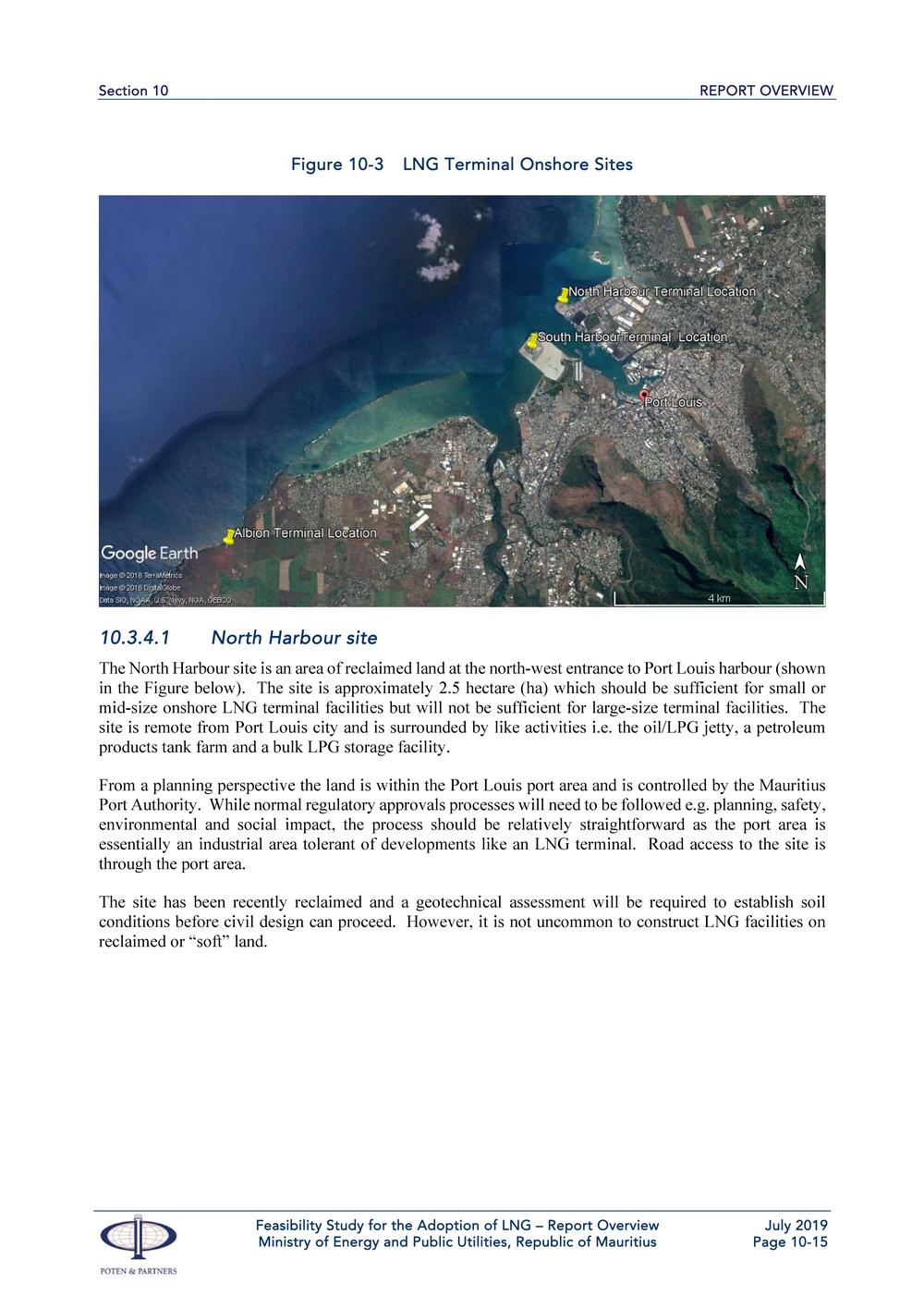 Report  Overview  Feasibility Study for the Adoption of Liquefied Natural Gas (LNG).