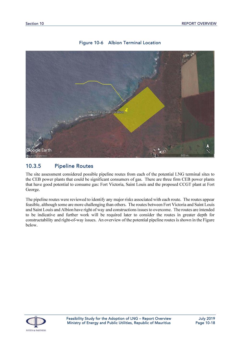 Report  Overview  Feasibility Study for the Adoption of Liquefied Natural Gas (LNG).