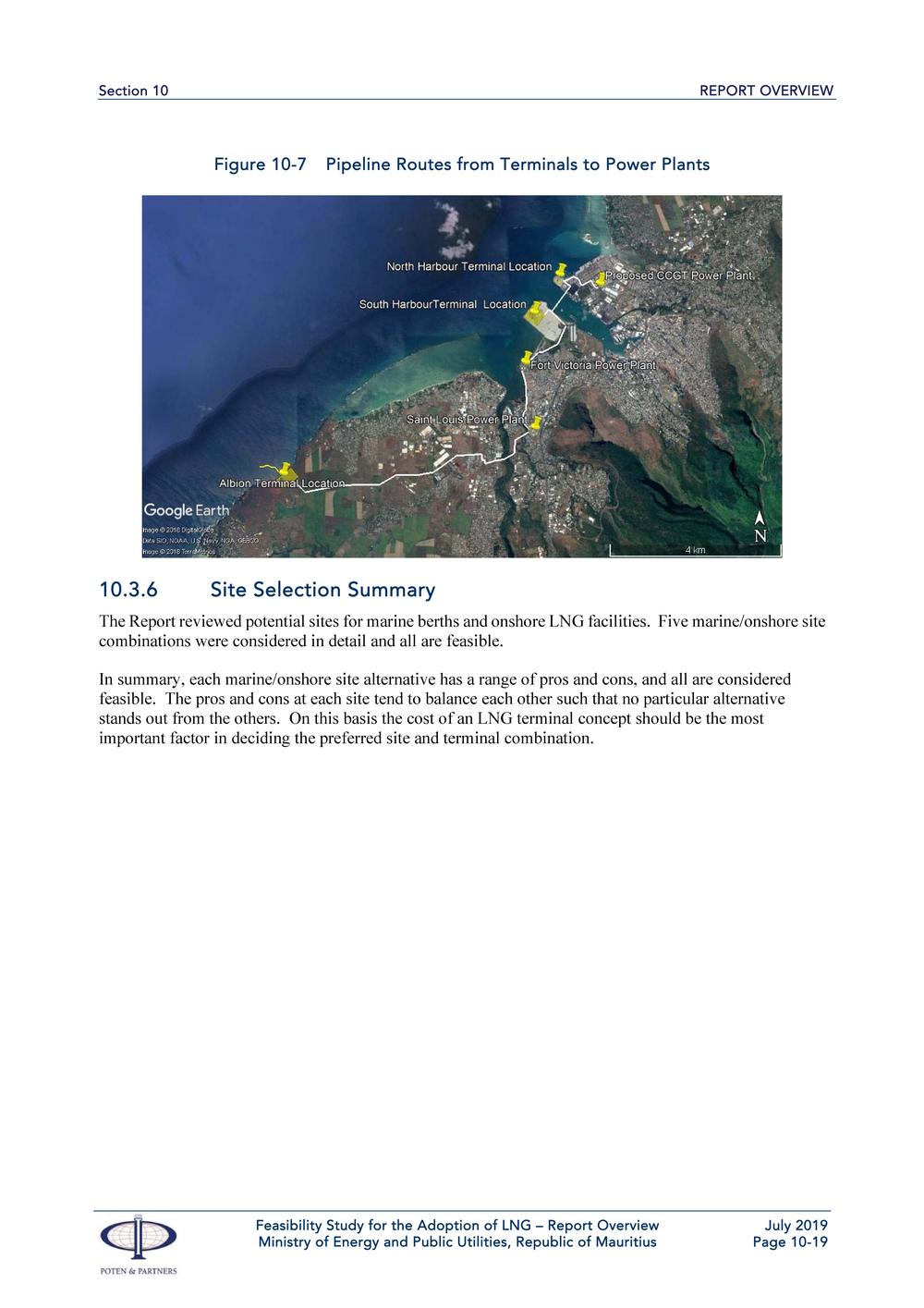 Report  Overview  Feasibility Study for the Adoption of Liquefied Natural Gas (LNG).