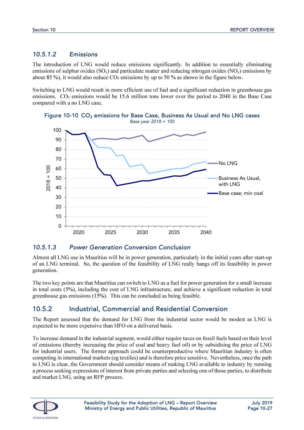 Report  Overview  Feasibility Study for the Adoption of Liquefied Natural Gas (LNG).