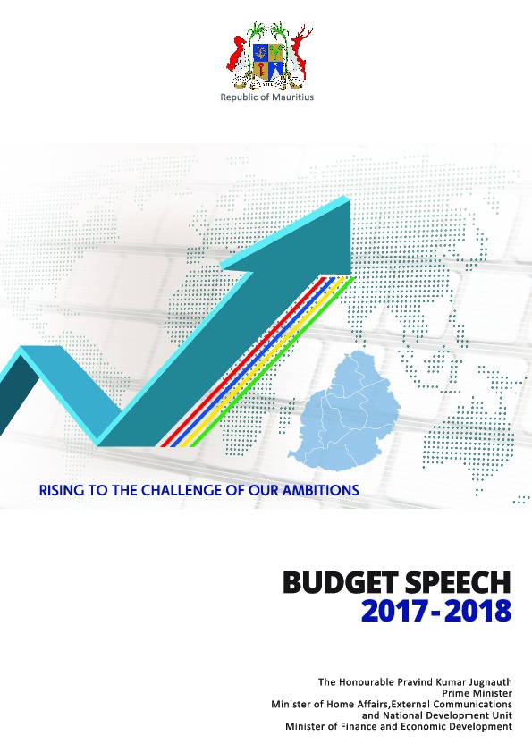 Budget Speech 2017-2018