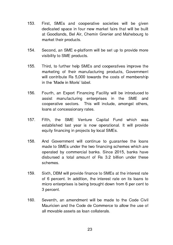 Budget Speech 2017-2018