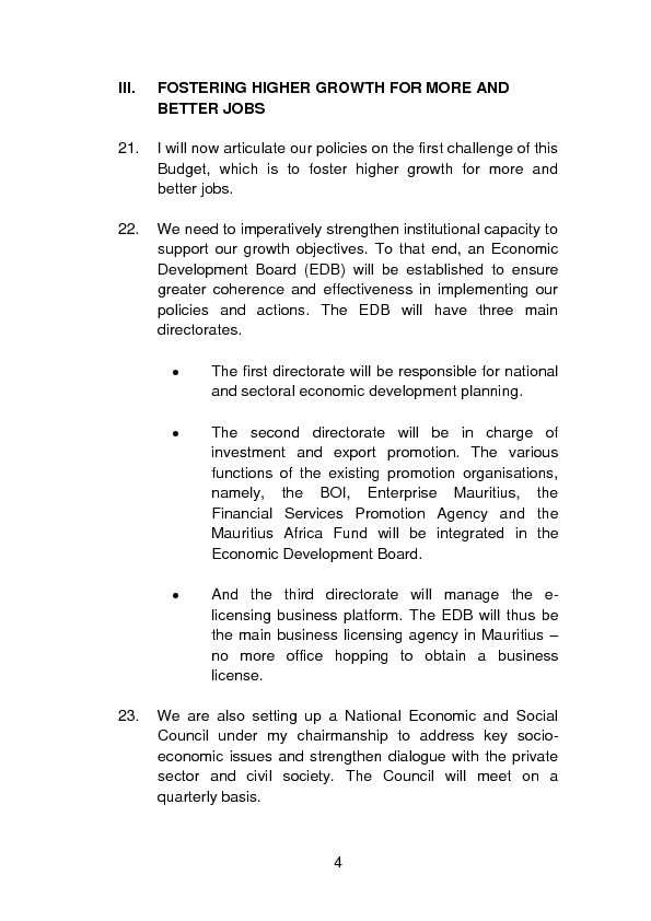 Budget Speech 2017-2018