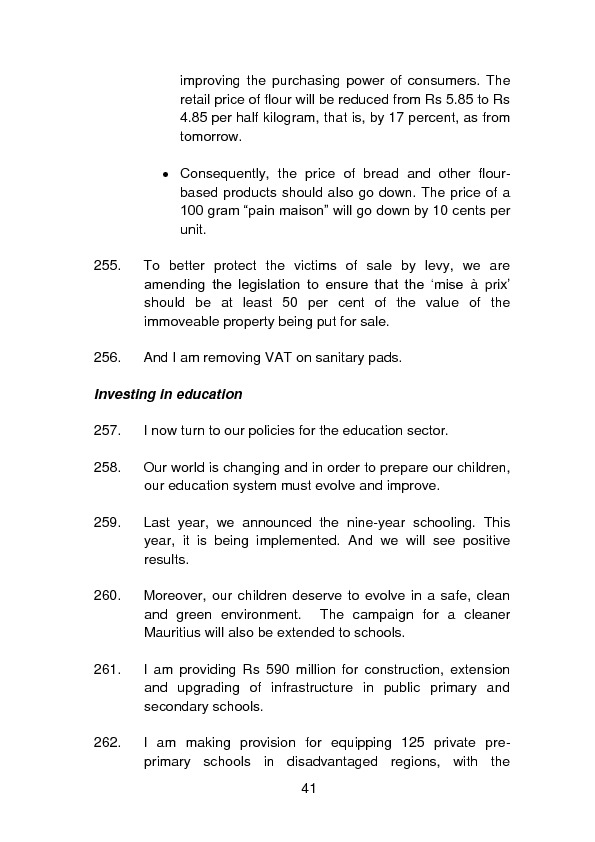 Budget Speech 2017-2018