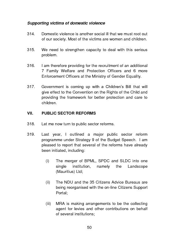 Budget Speech 2017-2018