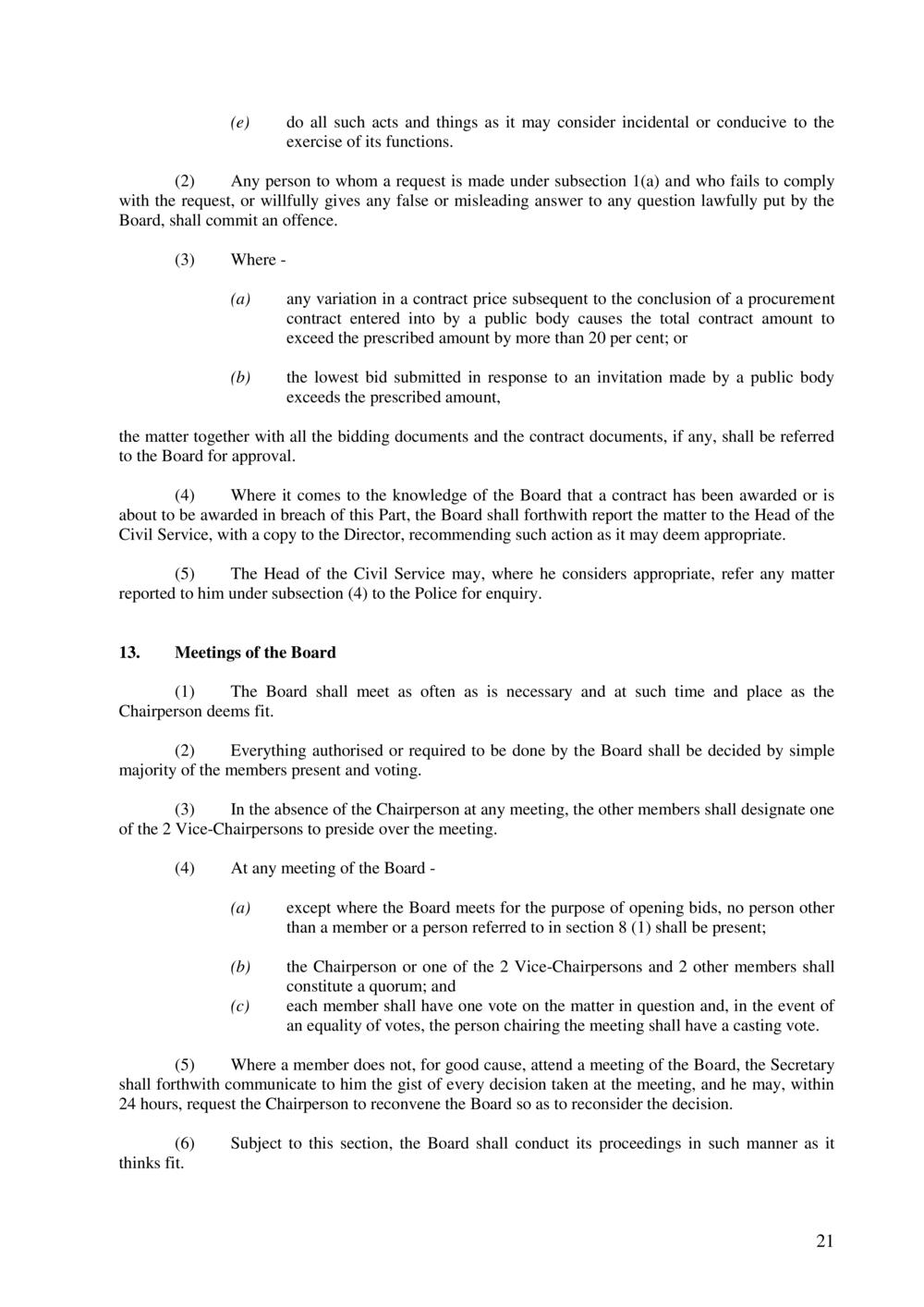 Public Procurement Act 2006-Amended as per Government Gazette No. 100 of 3 November 2018