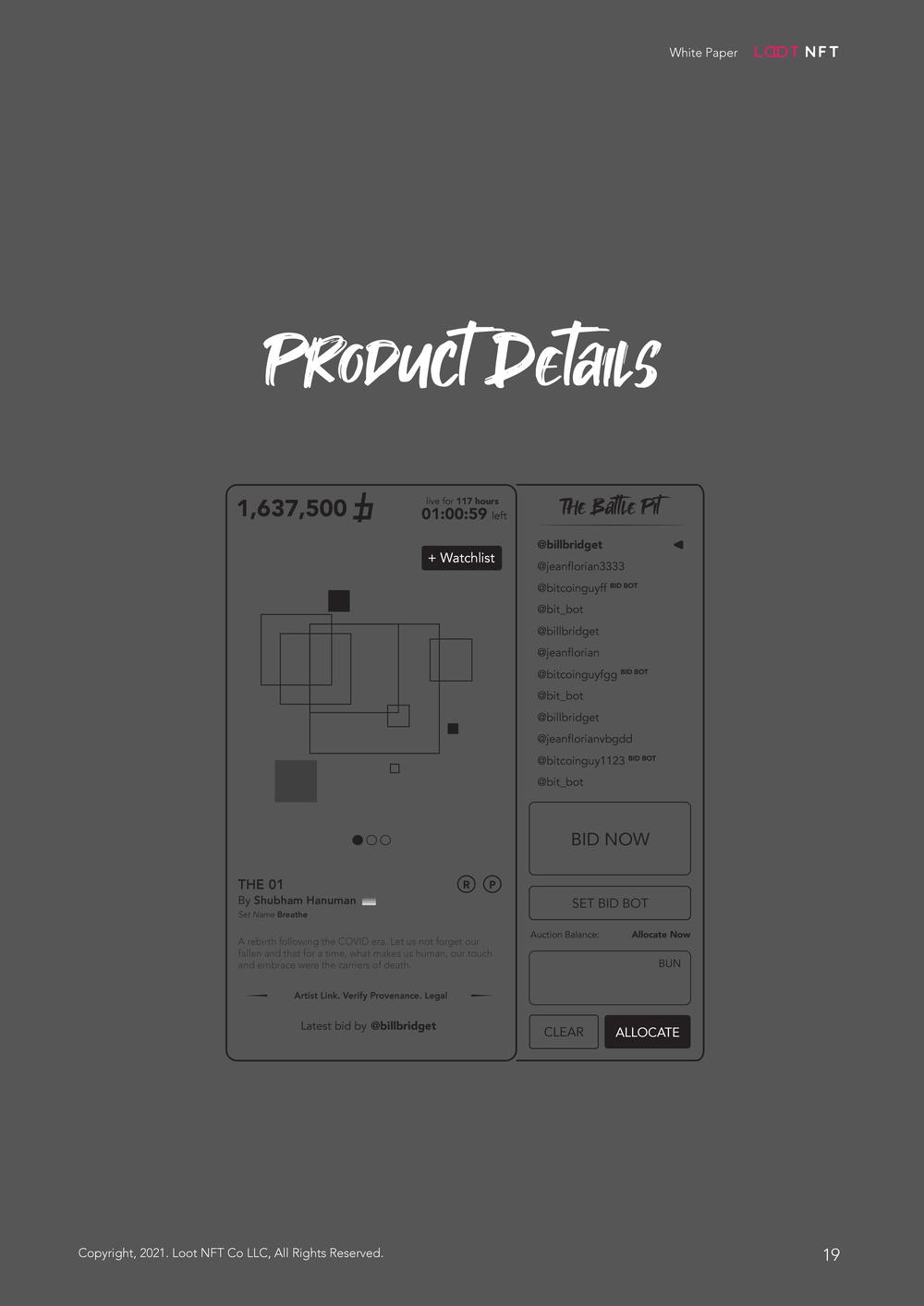 Loot NFT White Paper