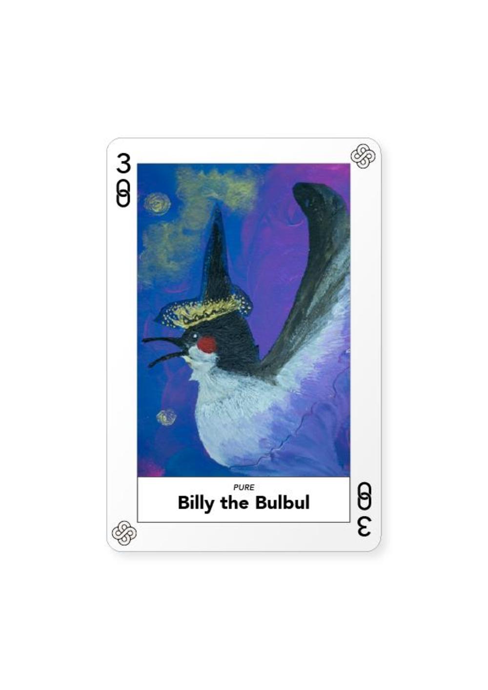 Certificate of Authenticity and Consignment - Billy the Bulbul