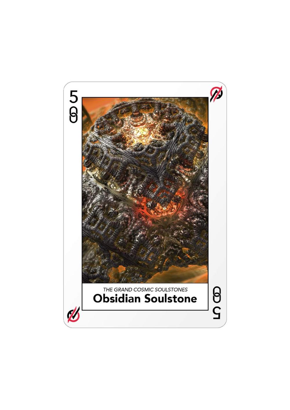 Certificate of Authenticity and Consignment - Obsidian Soulstone