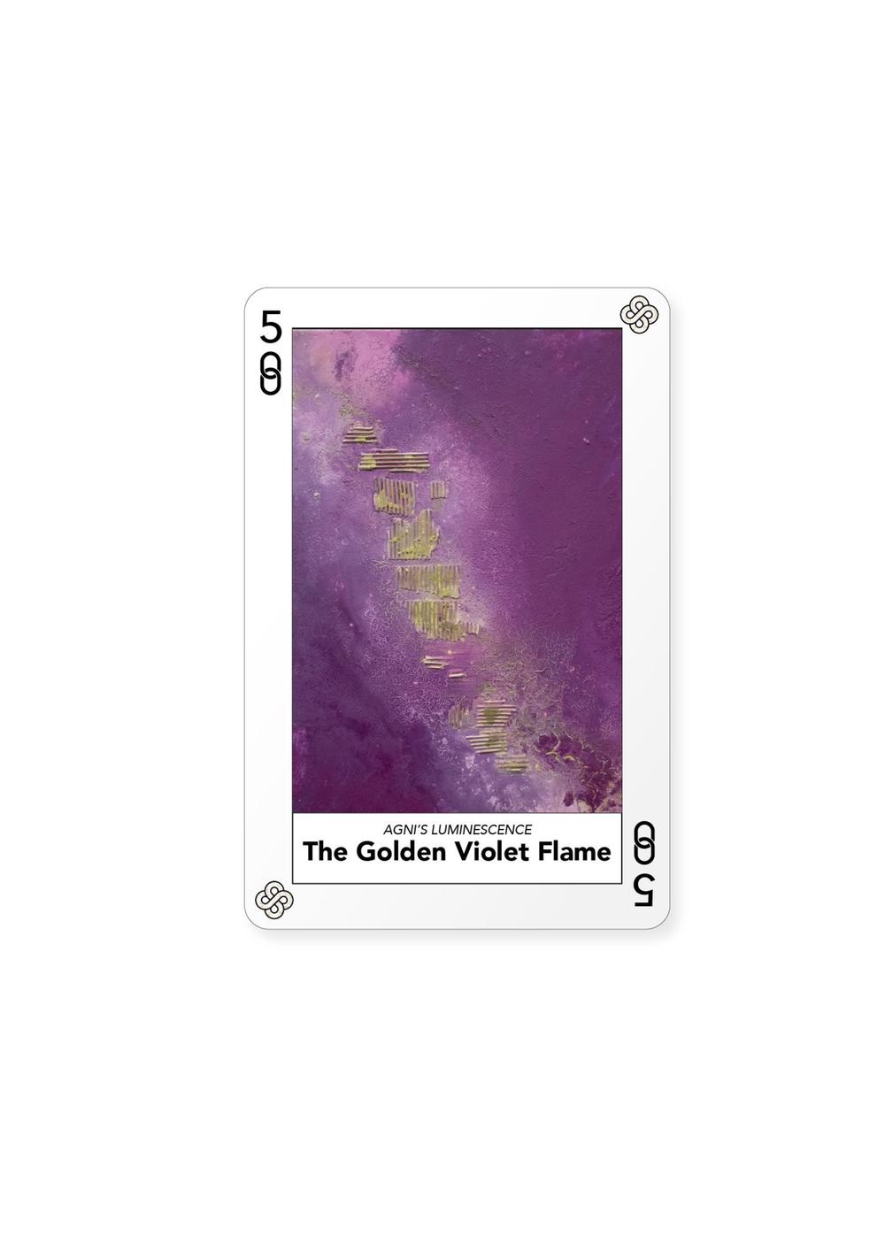 Certificate of Authenticity and Consignment - The Golden Violet Flame