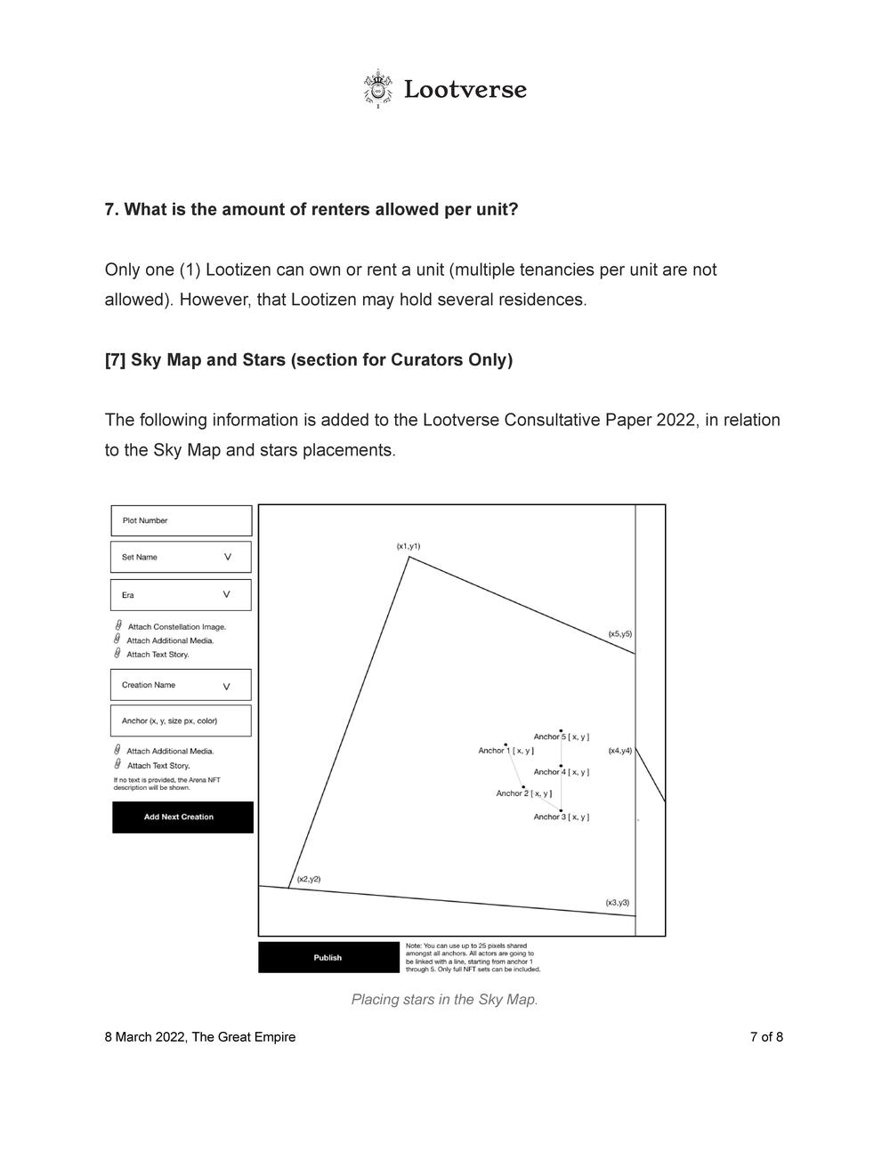 Addendum to the Lootverse Consultative Paper 2022