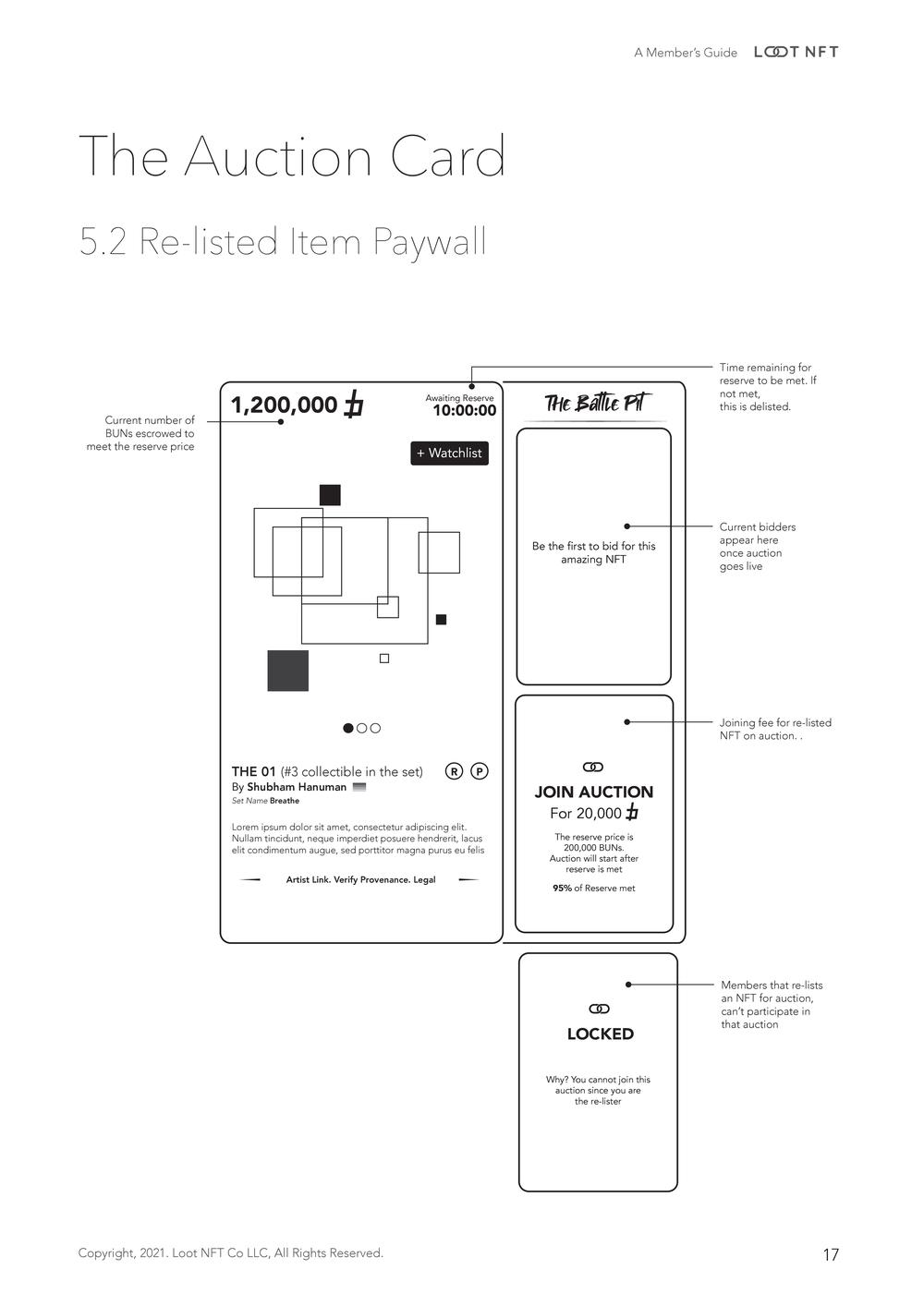 Loot NFT A Member’s Guide (Product Booklet)