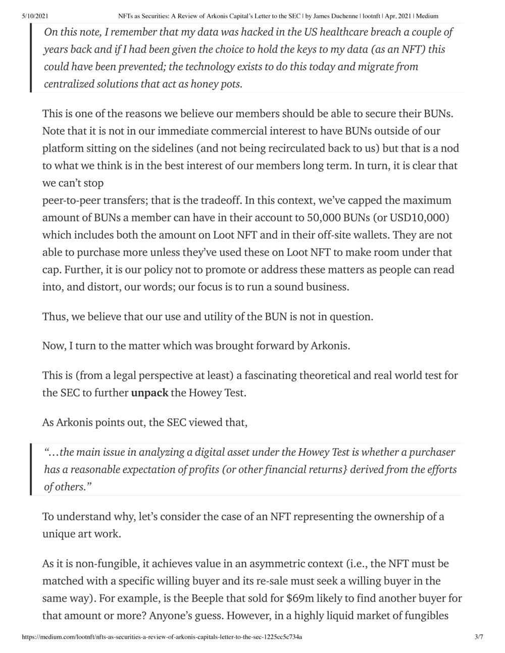 Loot NFT Pre-12 May Articles