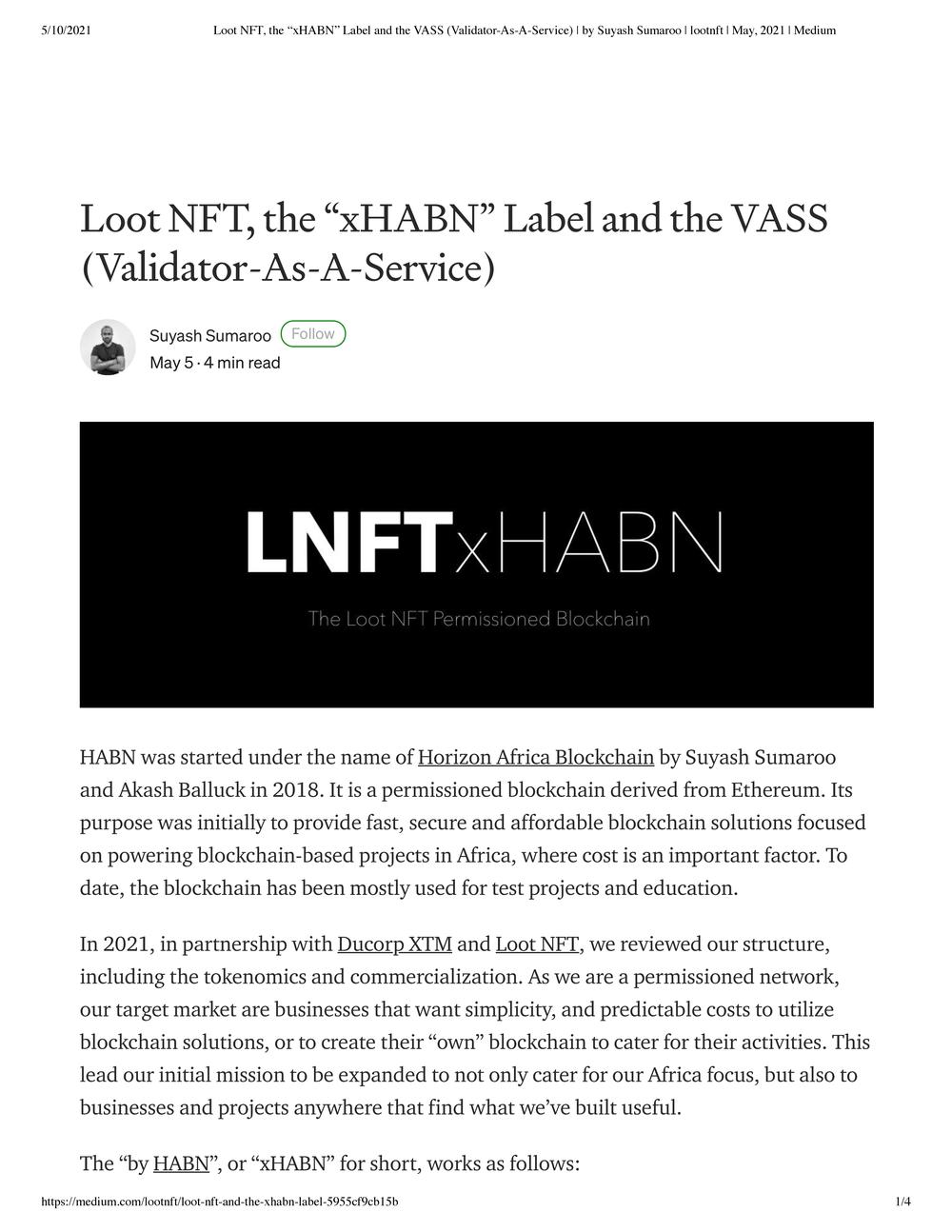 Loot NFT Pre-12 May Articles