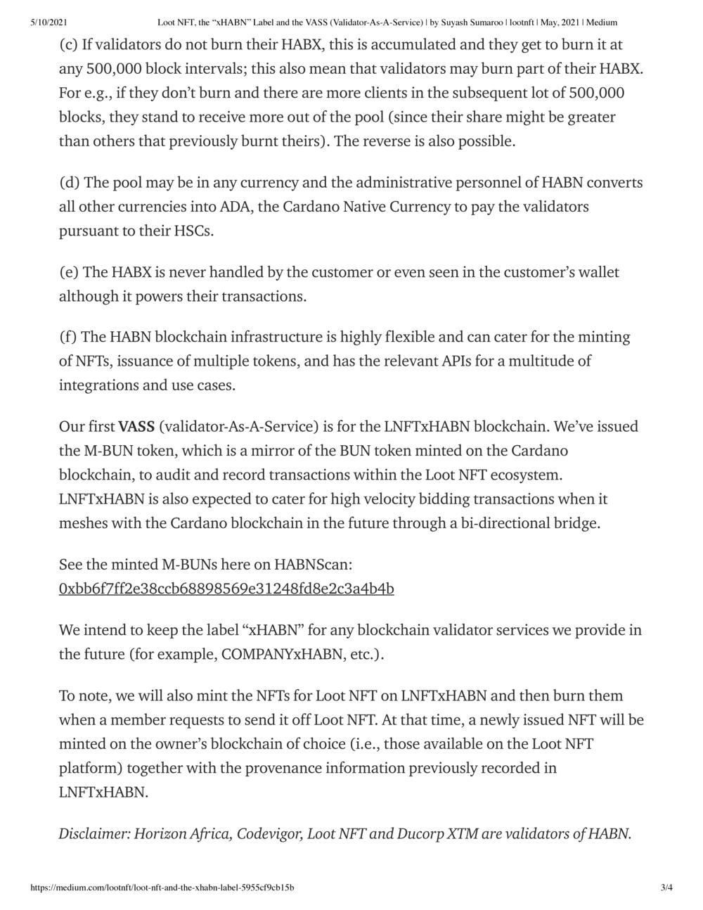 Loot NFT Pre-12 May Articles
