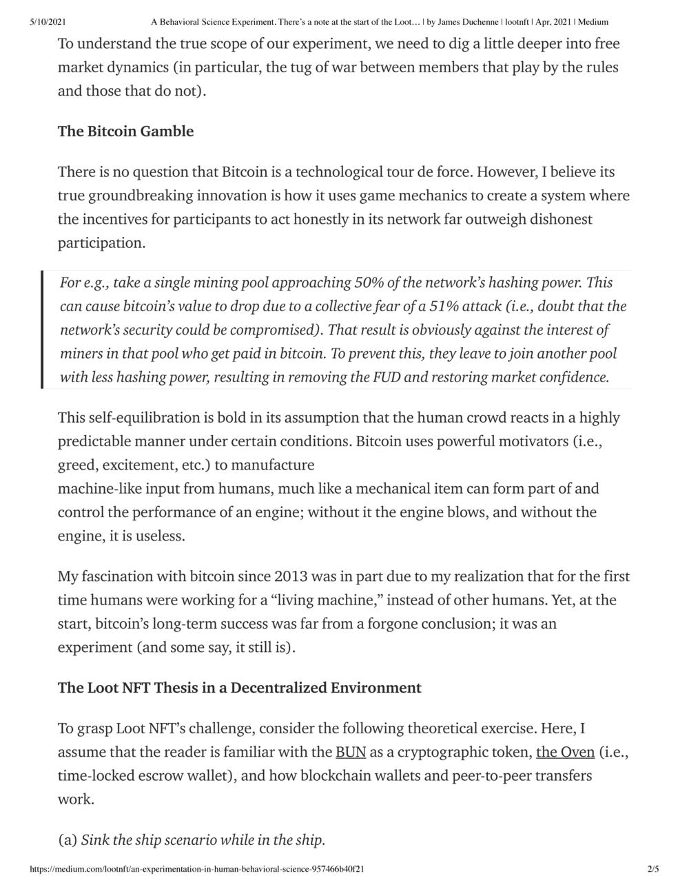 Loot NFT Pre-12 May Articles