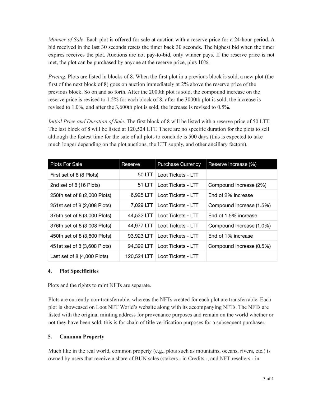 Loot NFT - The World and Tokenomics