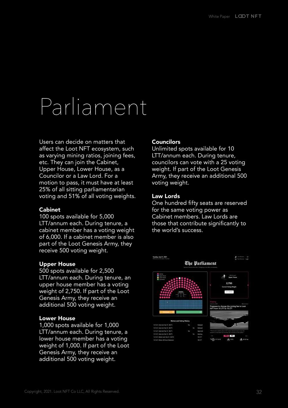 Loot NFT White Paper