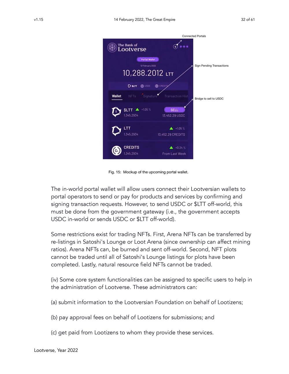 The Lootverse - Consultative Paper 2022