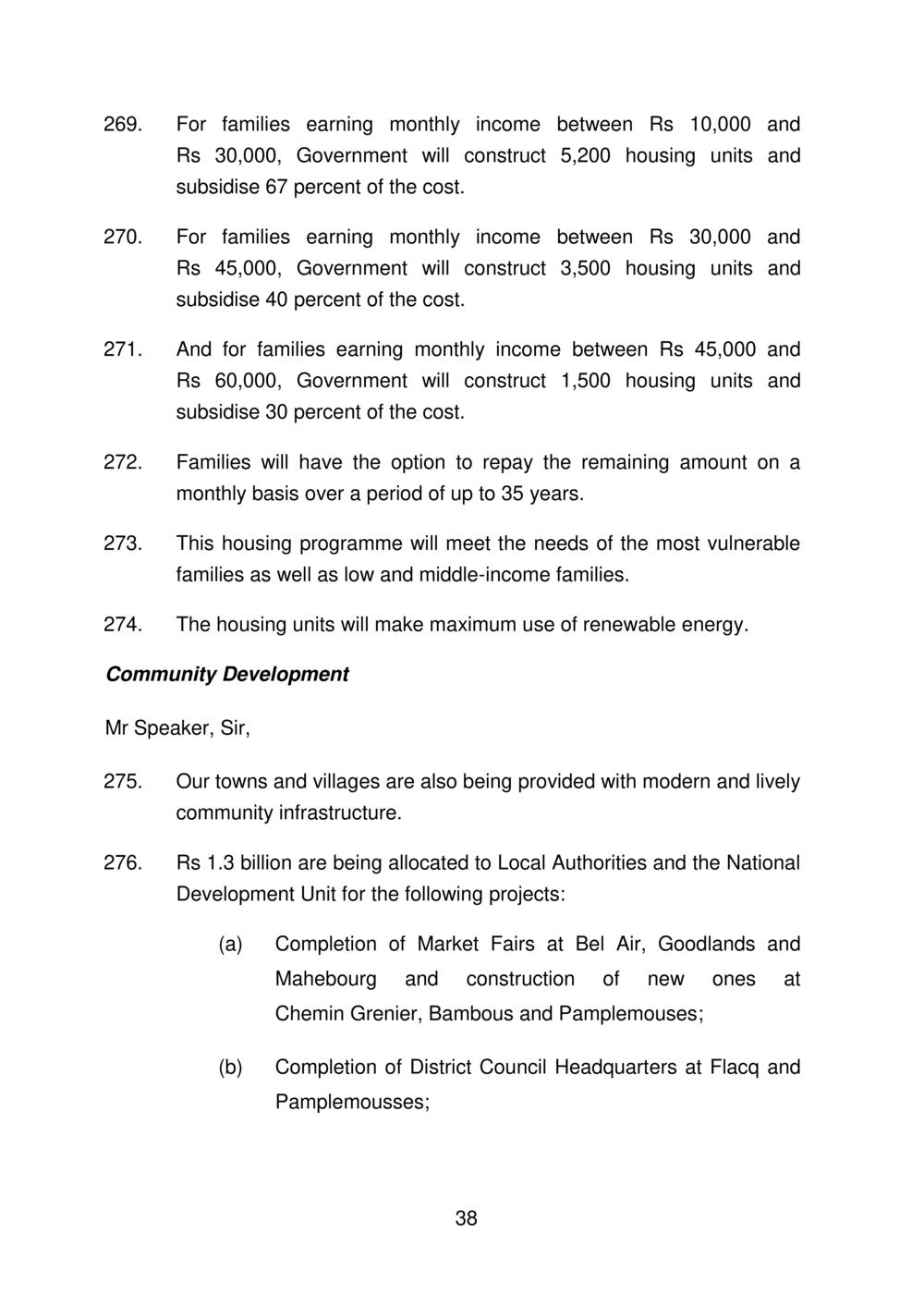 Budget Speech Mauritius 2020-2021